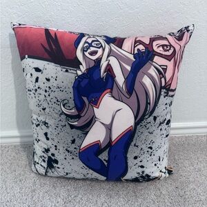 Anime Character Art Pillow - Blue and White